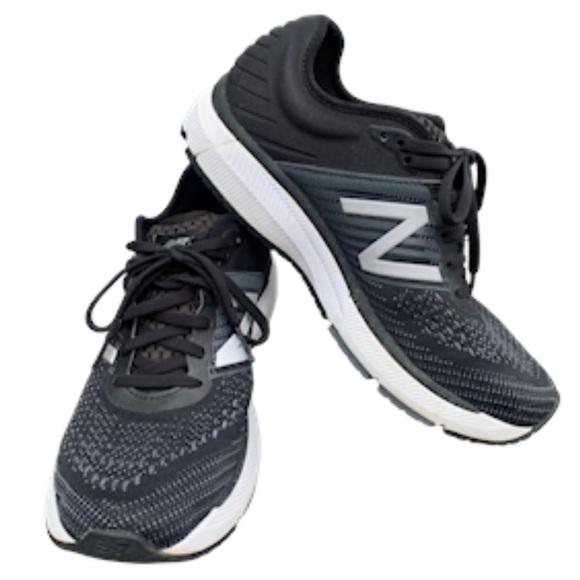 New Balance Shoes - New Balance 860 V10 9.5 Women's Running Black Gray White